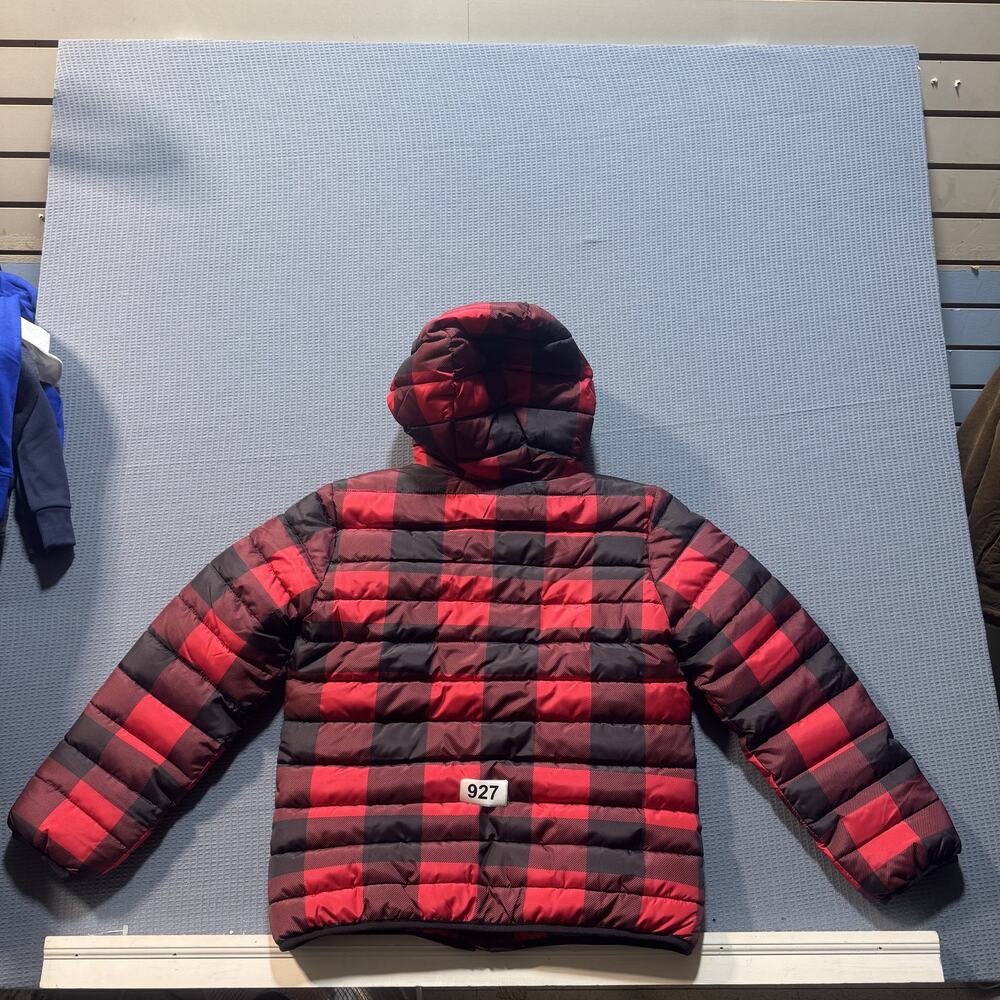 The Children's Place Boys Sherpa Lined‎ Hooded Parka Jacket Sz L Red Brand New